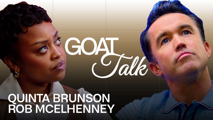 Quinta Brunson & Rob McElhenney Debate GOAT TV Show, Comedian & Philly Athlete | GOAT Talk